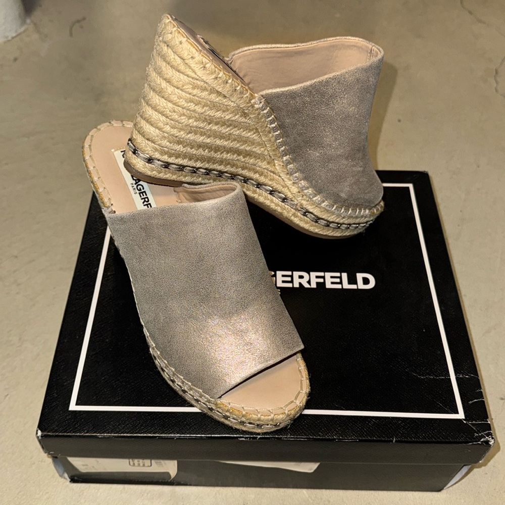 Karl Lagerfeld Carina wedge sandals